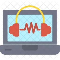 Online Music Logo Icon