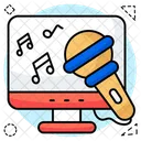 Online Music Online Song Online Fun Icon