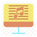 Online Music Script  Icon