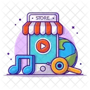 Online Music Search  Icon