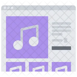 Online Music Shop  Icon