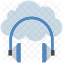 Cloud Computer Kopfhorer Symbol