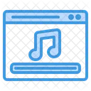 Online Musik Cloud Musik Musik Symbol