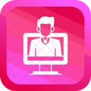 Online Nachhilfe Symbol Fur Lebenslanges Lernen E Learning Symbol