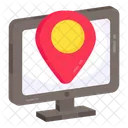 Online Map Online Navigation Online Gps Icône