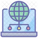 Online Network Global Network Online Connection Icon