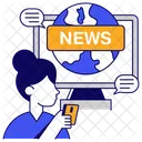Online News Global News E News Icon