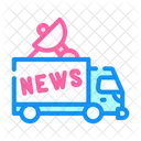 News Car Truck Icon