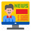 Online News News Reporter News Icon