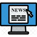 Media Computer News Icon