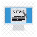 Online News Click On News News Icon