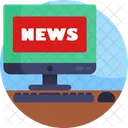 News Broadcasting Icon