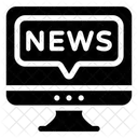 Digital News Internet News Online News Icon