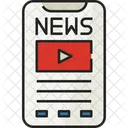 Online News News Technology Icon