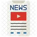 Online News News Technology Icon