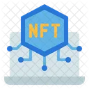 Online-NFT-Verbindung  Symbol