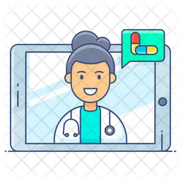 Online Nursing  Icon