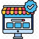 Online Official Shop  Icon