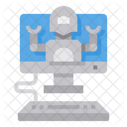 Online Operate Robot  Icon