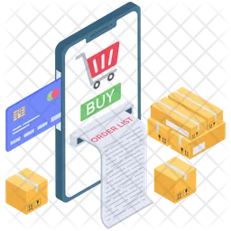 Online Order Booking  Icon