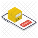 Online Order Order Booking Mobile Cargo Icon