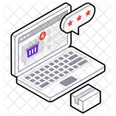 Online Order Online Shopping E Commerce Icon