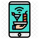 Beverage Mobile Phone Icon