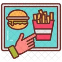 Online Order Order Confirmation Fries Icon