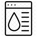 Online order water  Icon