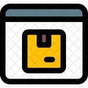 Online Package  Icon