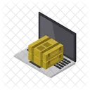 Send Box Online Icon