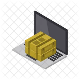Online Package  Icon