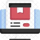 Online Package  Icon