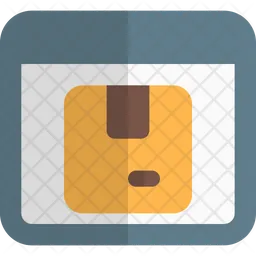 Online Package Tracking  Icon