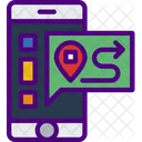 Online Package Tracking Online Route Order Tracking Icon
