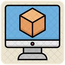 Online-Paket  Symbol