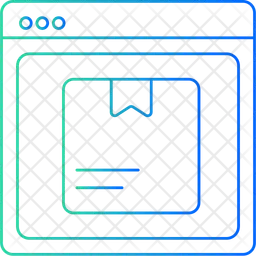 온라인 소포  아이콘