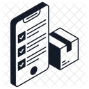 Service Warehouse Checklist Icon