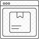 Online Package Package Parcel Icon