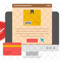 Online parcel  Icon