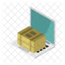 Online Parcel  Icon
