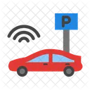 Online Parking Smart App Parking App Icon