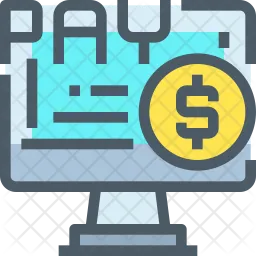 Online pay  Icon