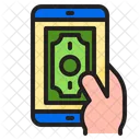 Online Pay Online Payment Smartphone Icon