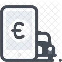 Online Payment Taxi Icon