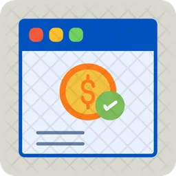 Online payment  Icon