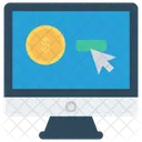Online Payperclick Shopping Icon