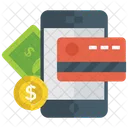 Online Payment Online Transaction Card Money Icon