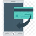 Online Payment Mobile Banking M Commerce Icon