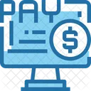 Online Payment Finance Icon